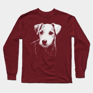 Portrait of a Jack Russell Terrier Long Sleeve T-Shirt